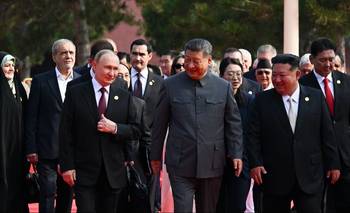 China también disputa su lugar en la Historia: celebró su Día de la Victoria con Putin | Eeuu y china, dos potencias en tensión