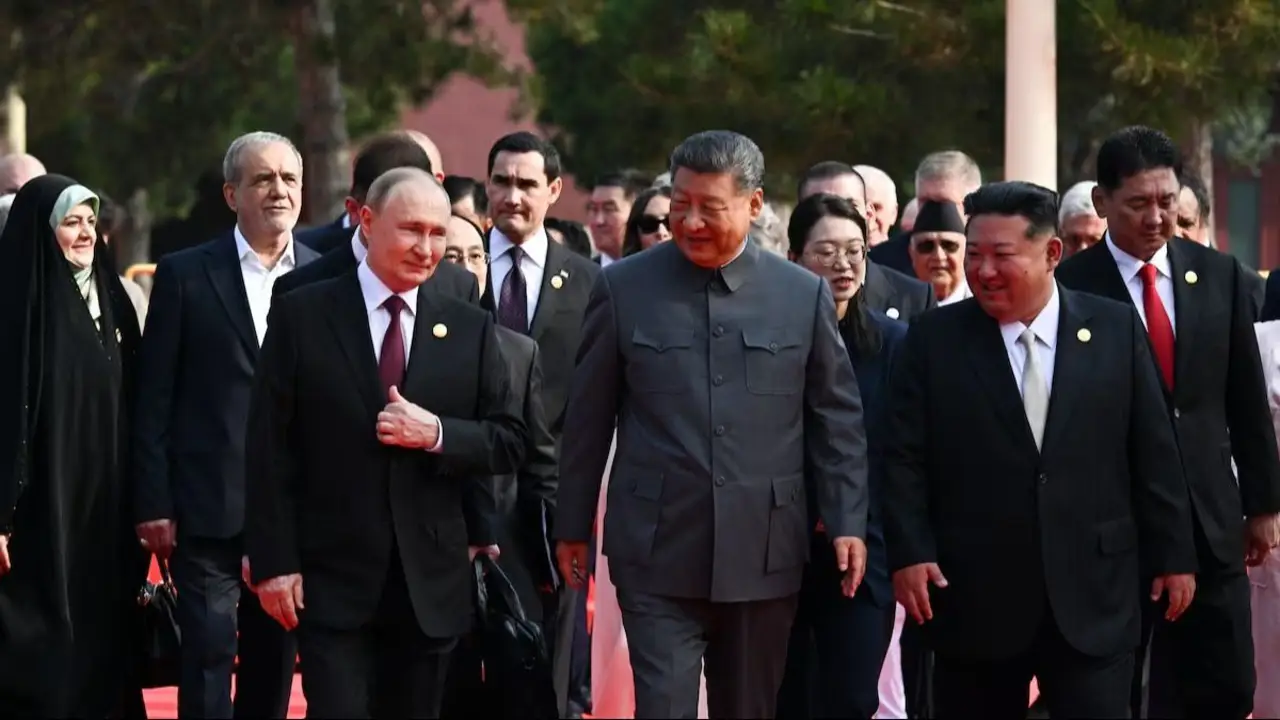 China también disputa su lugar en la Historia: celebró su Día de la Victoria con Putin