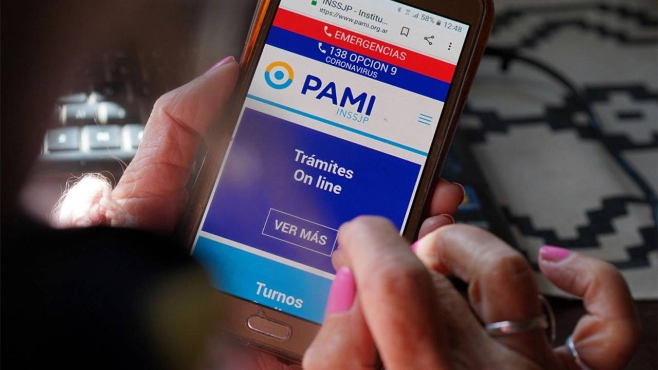 Sitio web de PAMI