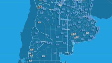 Alerta amarilla por frío extremo: las cuatro provincias más afectadas