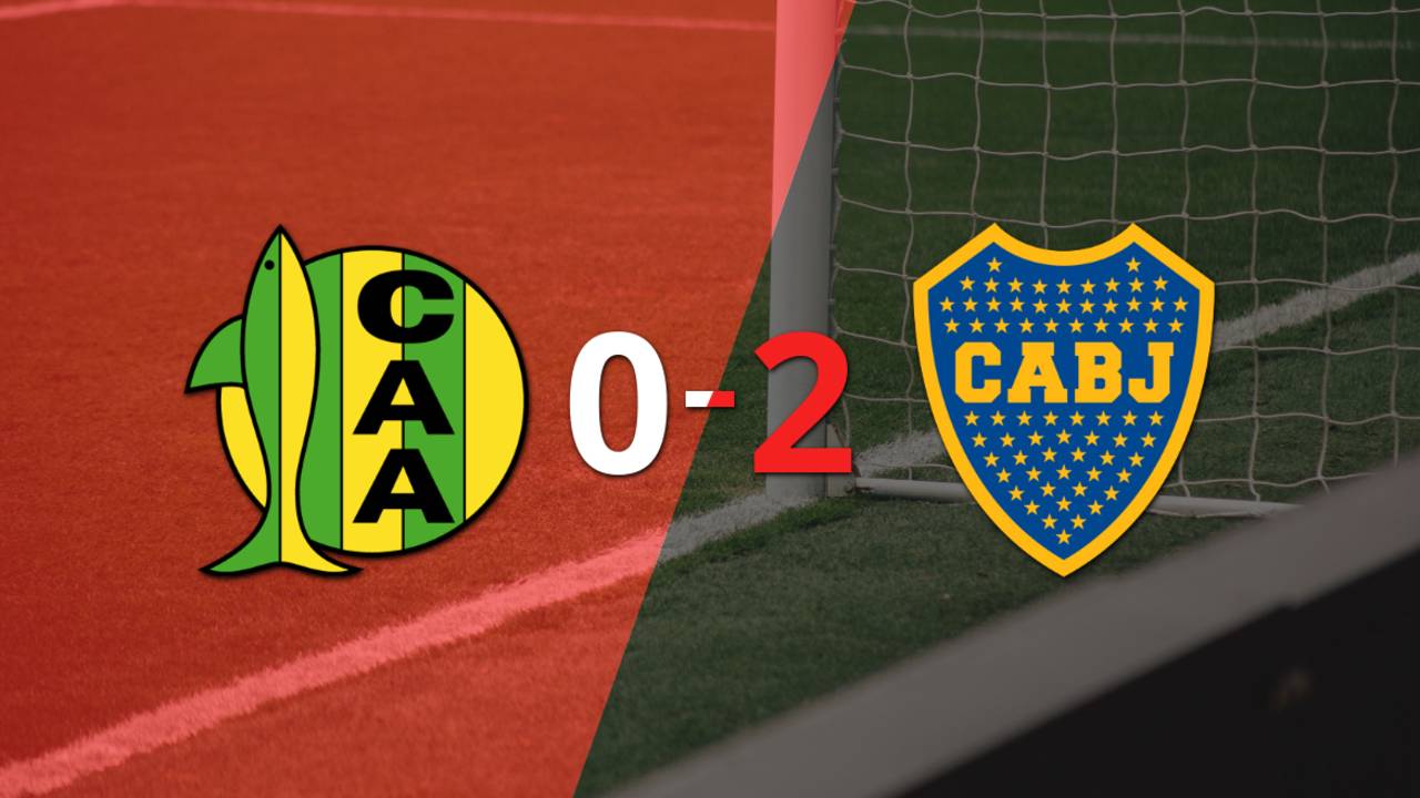 Boca Juniors domina y gana con un sólido 2-0 a Aldosivi