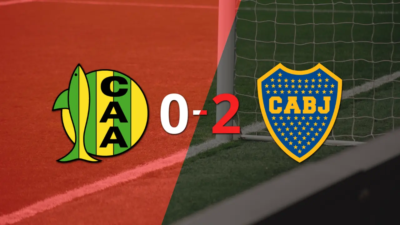 Boca Juniors domina y gana con un sólido 2-0 a Aldosivi