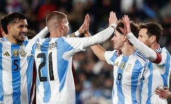 Argentina goleó a Venezuela en la despedida de Lionel Messi | Selección argentina