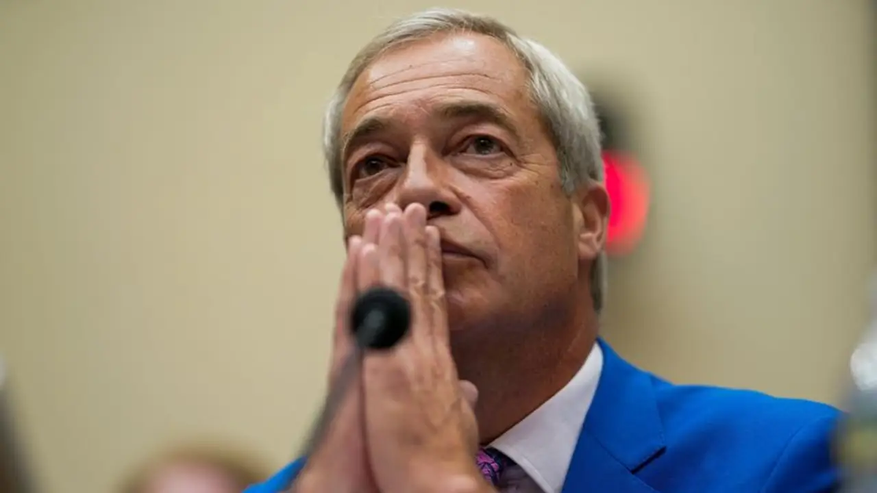 El británico Farage ve la conferencia como un "siguiente paso" hacia el gobierno