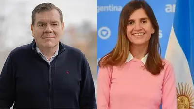 Guillermo Montenegro y Fernanda Raverta Guillermo Montenegro y Fernanda Raverta