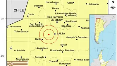 Así se vivió el temblor en Salta con una profundidad de 201 kilómetros: cuál fue la intensidad del sismo Así se vivió el temblor en Salta con una profundidad de 201 kilómetros: cuál fue la intensidad del sismo