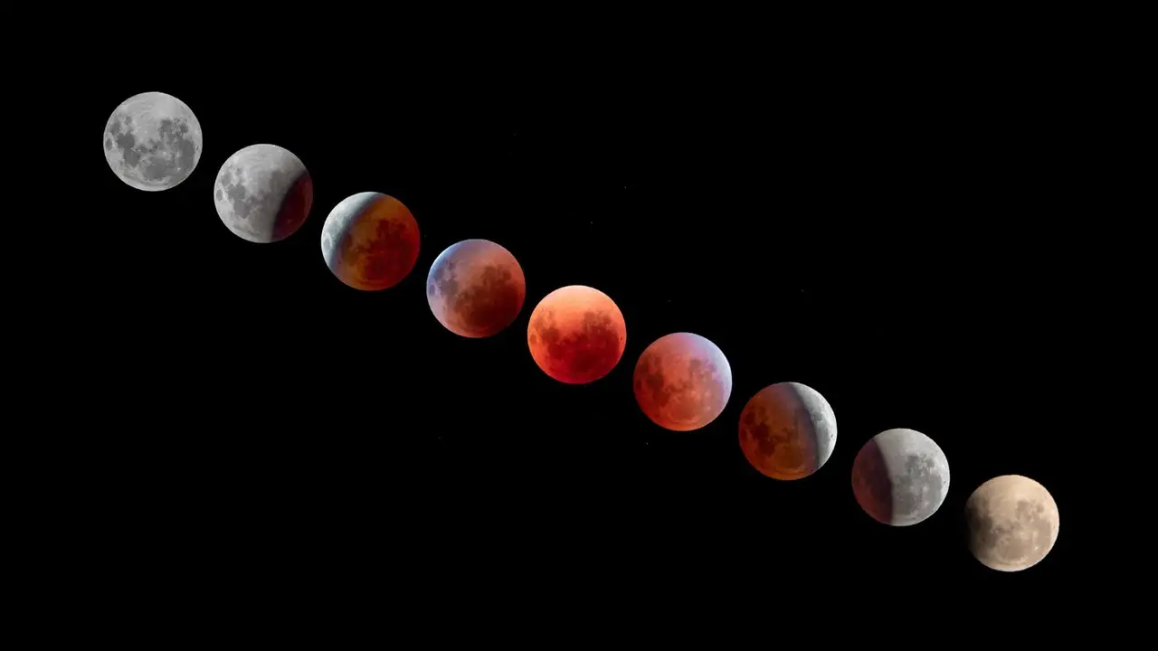 Eclipse lunar en vivo: así se ve la Luna de Sangre este 7 de septiembre