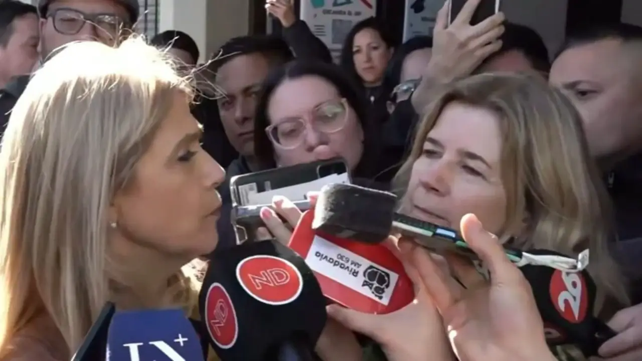 Verónica Magario, vicegobernadora de Buenos Aires, respondiendo a una pregunta de Mercedes Ninci.