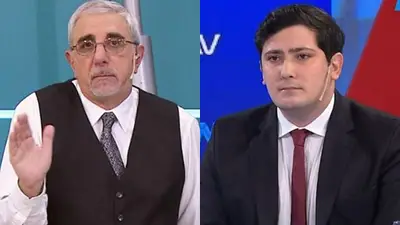 A la izquierda, Ricardo Canaletti; a la derecha, el youtuber libertario Mariano Pérez. A la izquierda, Ricardo Canaletti; a la derecha, el youtuber libertario Mariano Pérez.