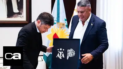 AFA, Axel Kicillof, Javier Milei, fútbol argentino, elecciones 2025 AFA, Axel Kicillof, Javier Milei, fútbol argentino, elecciones 2025