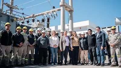 Quintela inauguró una nueva Estación Transformadora en La Rioja: duplicará la potencia eléctrica de la región Quintela inauguró una nueva Estación Transformadora en La Rioja: duplicará la potencia eléctrica de la región