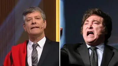 Mario Pergolini y Javier Milei Mario Pergolini y Javier Milei