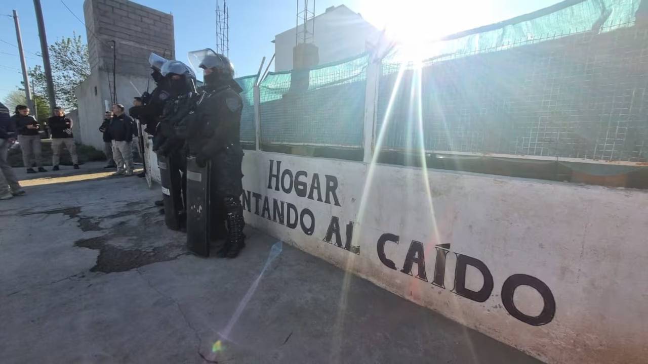 Allanamiento y rescate en Córdoba. 