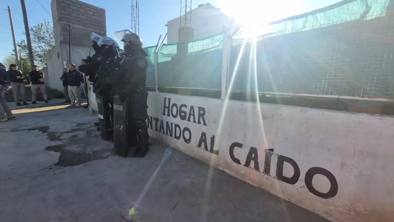 Allanamiento y rescate en Córdoba. 