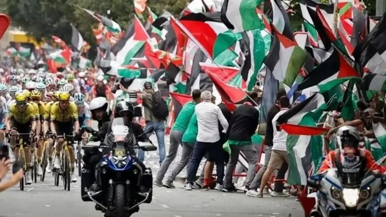 Conflicto en Medio Oriente, Ciclismo, La Vuelta a España.