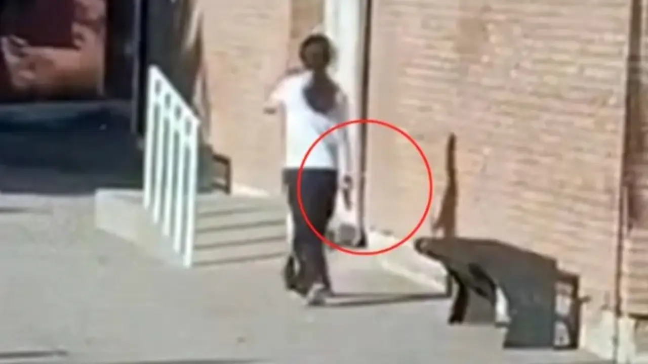 El desesperado pedido de la Policía a la adolescente con un arma en Mendoza: "¡No, corazón, no!"