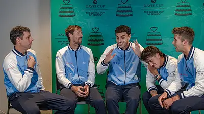 Selección Argentina, Países Bajos, Copa Davis, tenis, Francisco Cerúndolo, Tomás Etcheverry Selección Argentina, Países Bajos, Copa Davis, tenis, Francisco Cerúndolo, Tomás Etcheverry