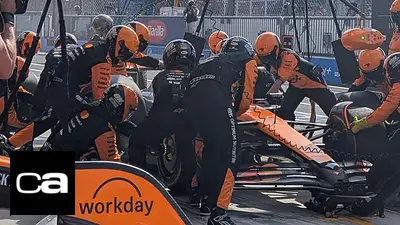 Parada de Lando Norris en el GP de Italia Parada de Lando Norris en el GP de Italia