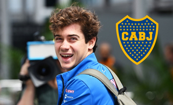 La sorpresa que recibió Colapinto de un ídolo de Boca