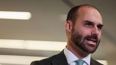 Eduardo Bolsonaro ve probable sanciones de EEUU a funcionarios brasileños tras condena de su padre Eduardo Bolsonaro ve probable sanciones de EEUU a funcionarios brasileños tras condena de su padre