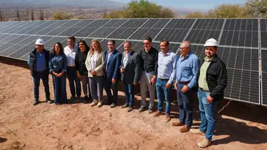 Quintela inauguró un nuevo parque solar en La Rioja: "El desarrollo energético también puede ser federal"