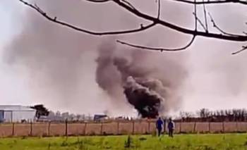 Tragedia en un festival aéreo: dos hombres murieron al estrellar su avioneta | Accidente aéreo