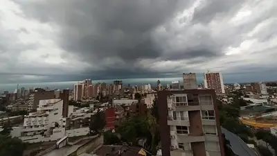 Santa Fe nublado. Santa Fe nublado.