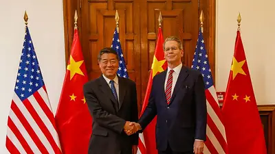 Segundo día de conversaciones entre China y EEUU en Madrid sobre comercio y TikTok Segundo día de conversaciones entre China y EEUU en Madrid sobre comercio y TikTok