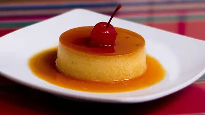 Flan casero Flan casero