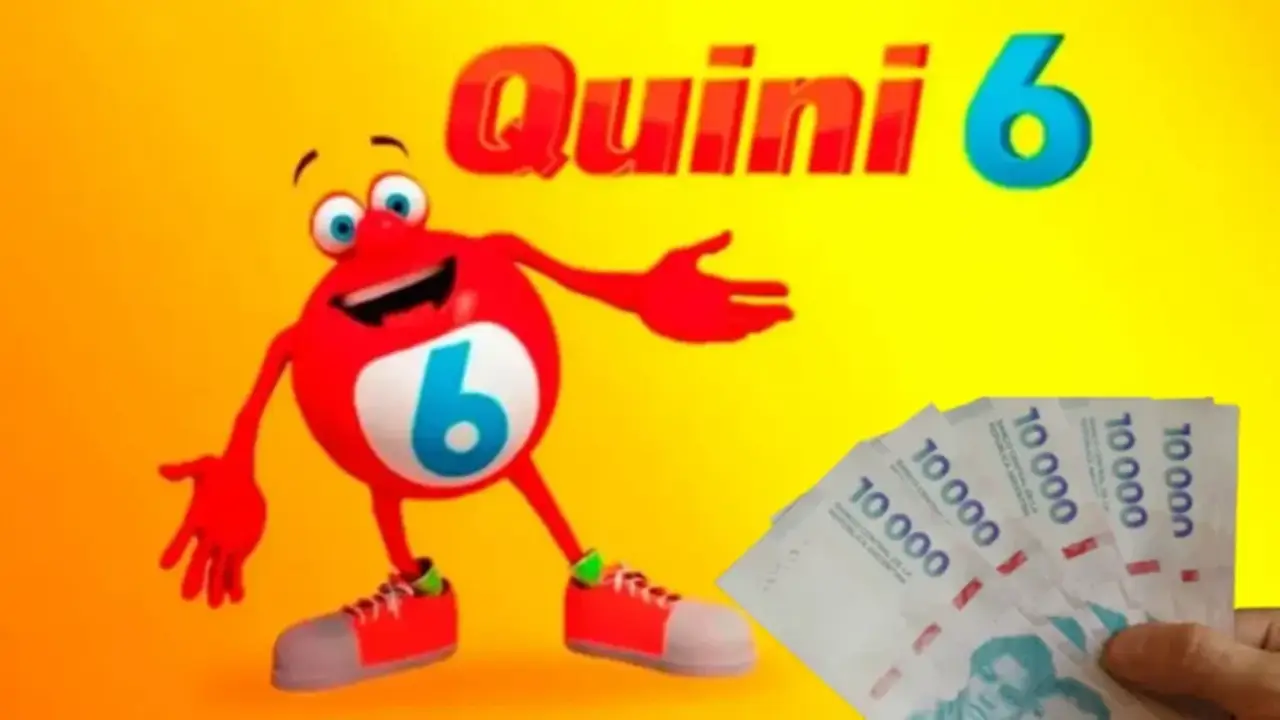 Logo del Quini 6 y billetes