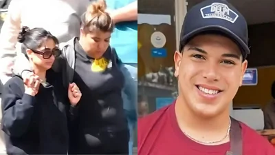 A la izquierda, Daniela Celis junto a Camila Medina; a la derecha, Thiago Medina. A la izquierda, Daniela Celis junto a Camila Medina; a la derecha, Thiago Medina.