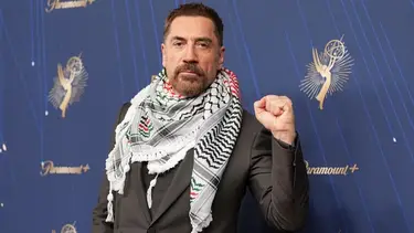 Javier Bardem reclamó por Palestina en los Premios Emmy 2025