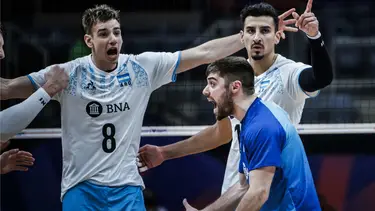 Triunfazo de la Selección Argentina de Vóley ante Corea del Sur en el Mundial de Filipinas