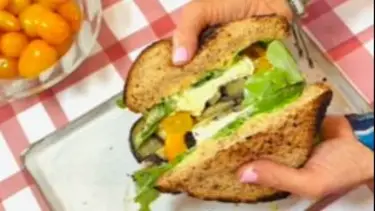 Receta de sandwich veggie para la primavera: sano y rico