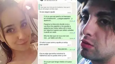 "Aca no se quedaba, yo estoy para ayudar": los estremecedores chats del femicida de Pilar "Aca no se quedaba, yo estoy para ayudar": los estremecedores chats del femicida de Pilar
