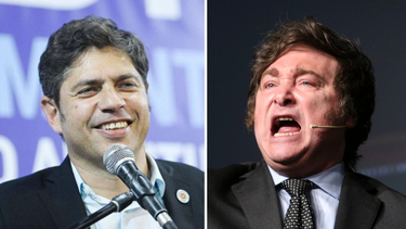 Nueva encuesta: Kicillof supera en imagen a Javier Milei