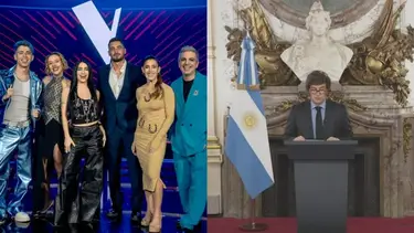 Le ganó La Voz Argentina: el verdadero rating de Milei en Cadena Nacional
