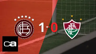 Lanús le ganó 1-0 en la ida a Fluminense con gol agónico Lanús le ganó 1-0 en la ida a Fluminense con gol agónico