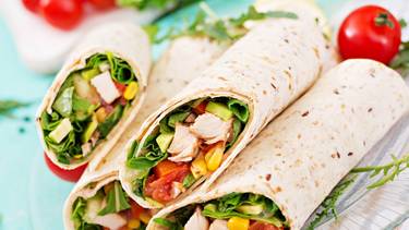 Cena rápida, saludable y sin gluten: probá este wrap casero fácil de hacer