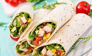 Cena rápida, saludable y sin gluten: probá este wrap casero fácil de hacer | Recetas de cocina