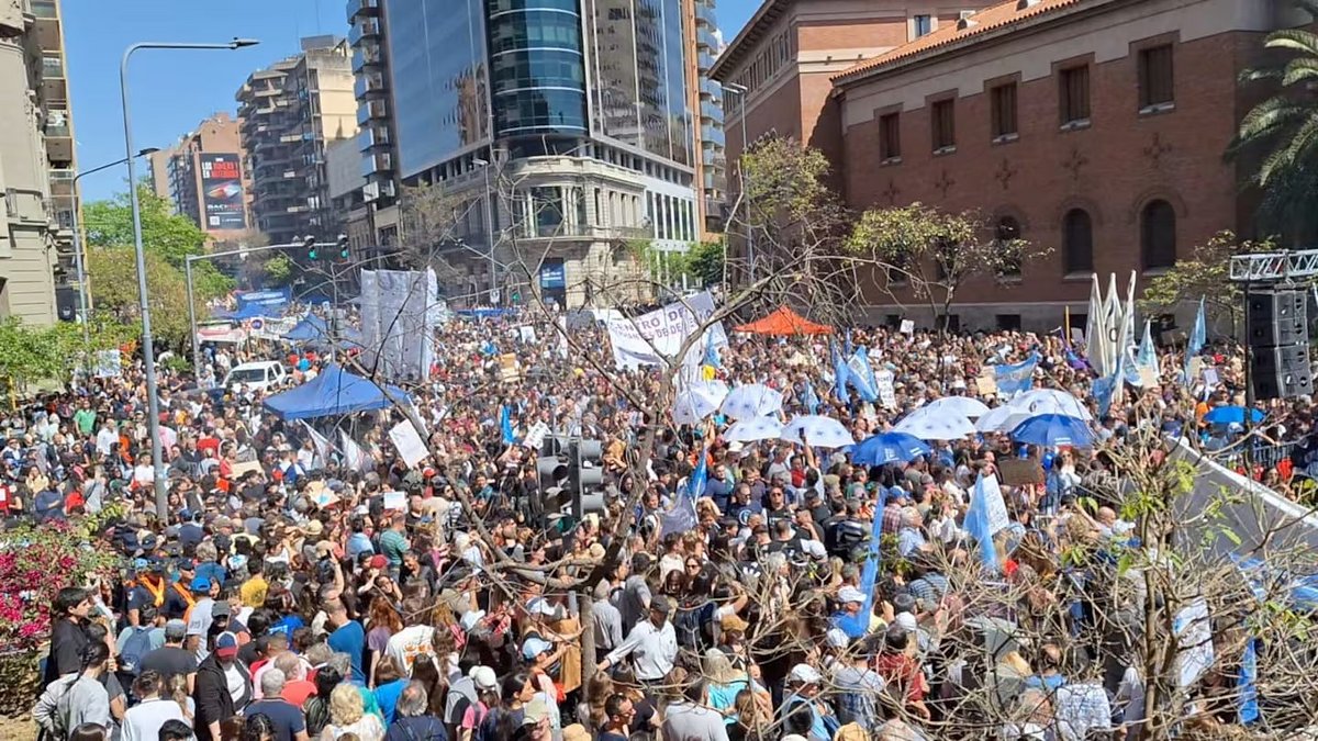 MARCHA UNIVERSITARIA contra el AJUSTE de MILEI: CÓMO SERÁ la ...