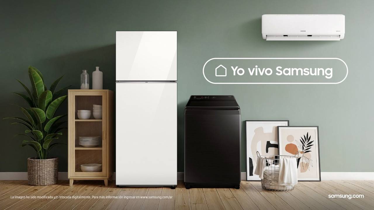 samsung heladeras lavarropas IA