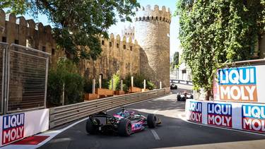 Muros, sectores rápidos y un castillo: el autódromo urbano del GP de Azerbaiyán que desafía a Colapinto