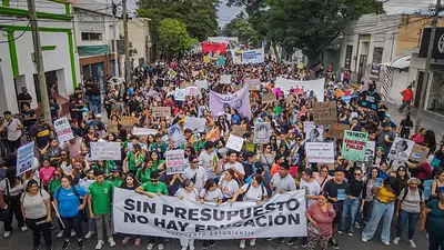 La comunidad universitaria riojana se movilizará para exigir que el Congreso revoque el veto de Milei a la Ley de Financiamiento La comunidad universitaria riojana se movilizará para exigir que el Congreso revoque el veto de Milei a la Ley de Financiamiento