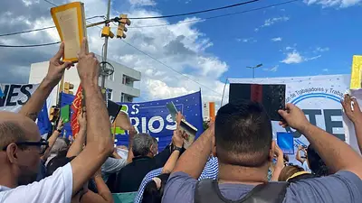 Contra el veto al financiamiento: universidad por universidad, el NEA se moviliza en defensa de la educación pública Contra el veto al financiamiento: universidad por universidad, el NEA se moviliza en defensa de la educación pública