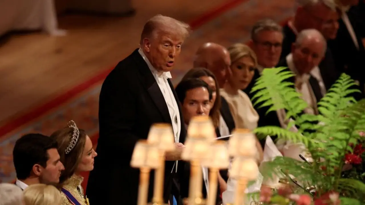 Starmer y Trump hablarán de asuntos exteriores e inversiones tras la bienvenida real