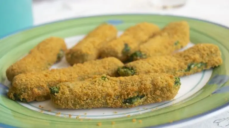 Bastones de espinaca