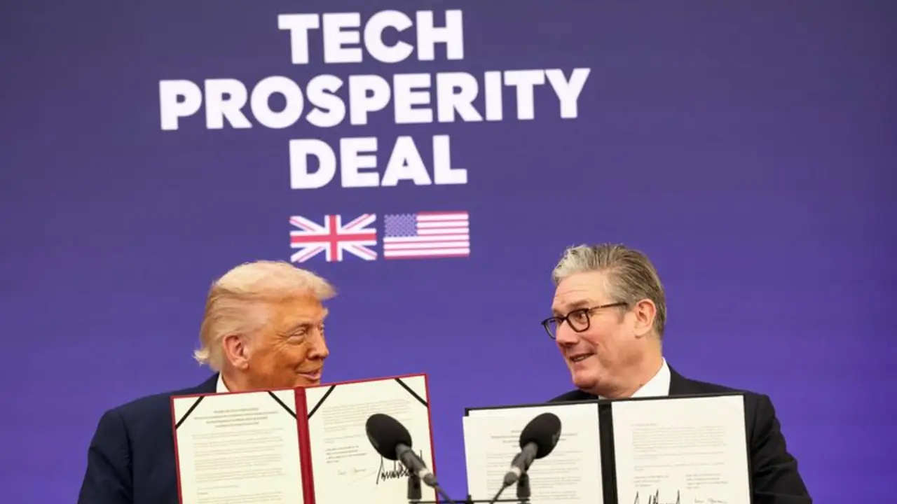 Starmer y Trump celebran la profundización de la "relación especial" con inversiones