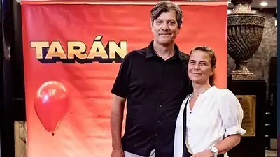 Mario Pergolini y su esposa Dolores Galán Mario Pergolini y su esposa Dolores Galán