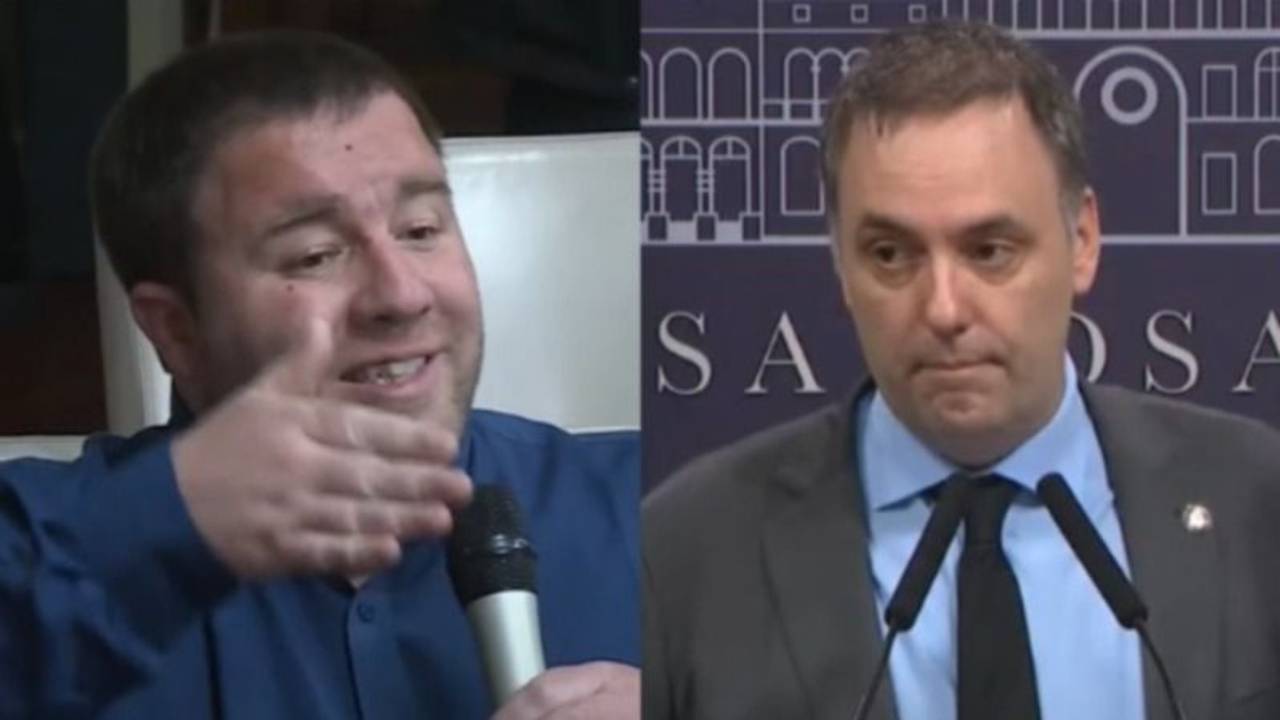 "Irrespetuoso": el fuerte cruce de Adorni con un periodista en medio de la crisis